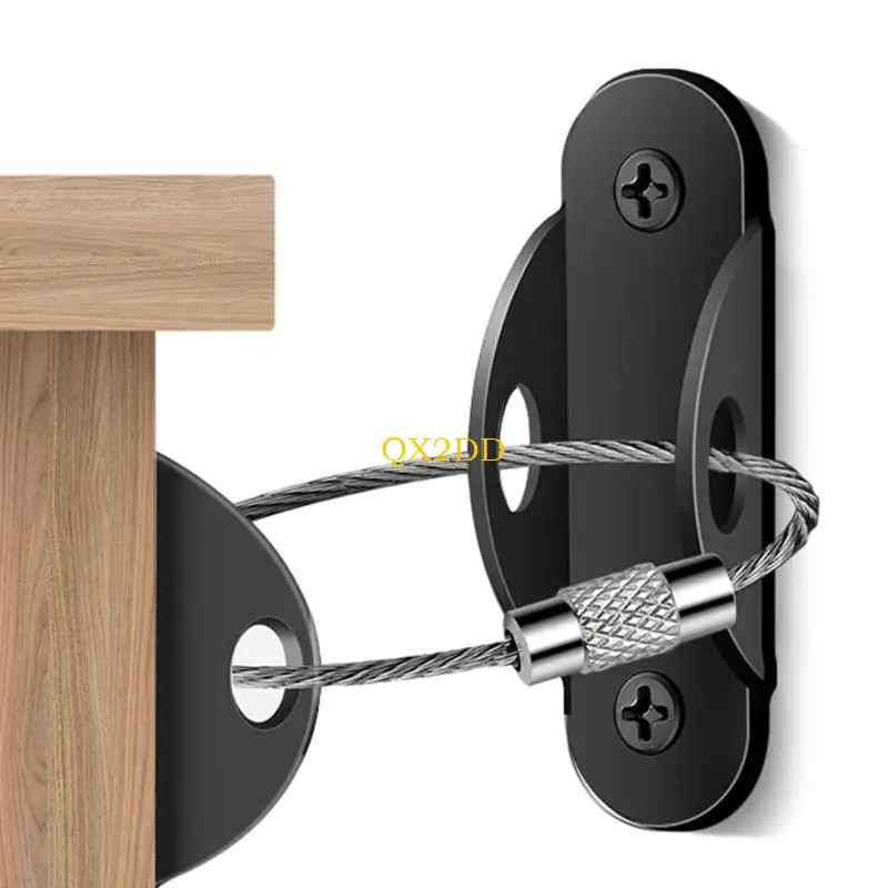 QX2D 2pcs muebles correas seguridad correas terremoto para muebles Seguridad pared - imagen 2