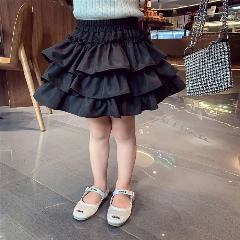 Faldas plisadas para niñas con cintura elástica – Estilo ballet - imagen 4