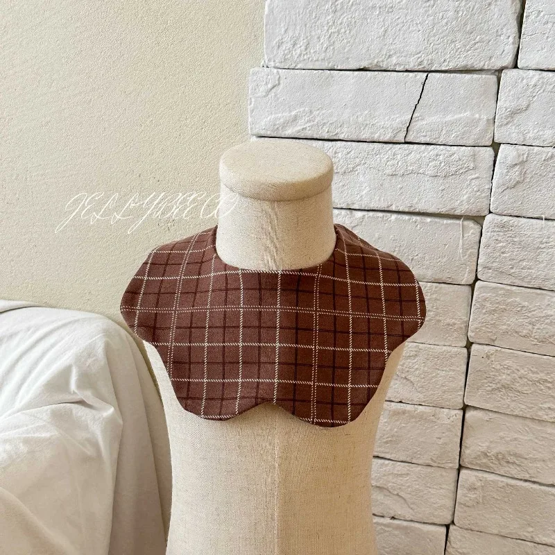 Baberos Bandana de algodón orgánico súper suaves para bebé, nuevo babero de baba de doble cara para niños y niñas, collar de dentición de moda coreana Ins 2025 - imagen 5