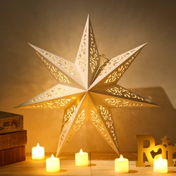 Colgante de estrella hueca Eid Mubarak, decoración de ramadán de Navidad para el hogar, fiesta musulmana islámica, Mubarak Eid Al Adha Kareem