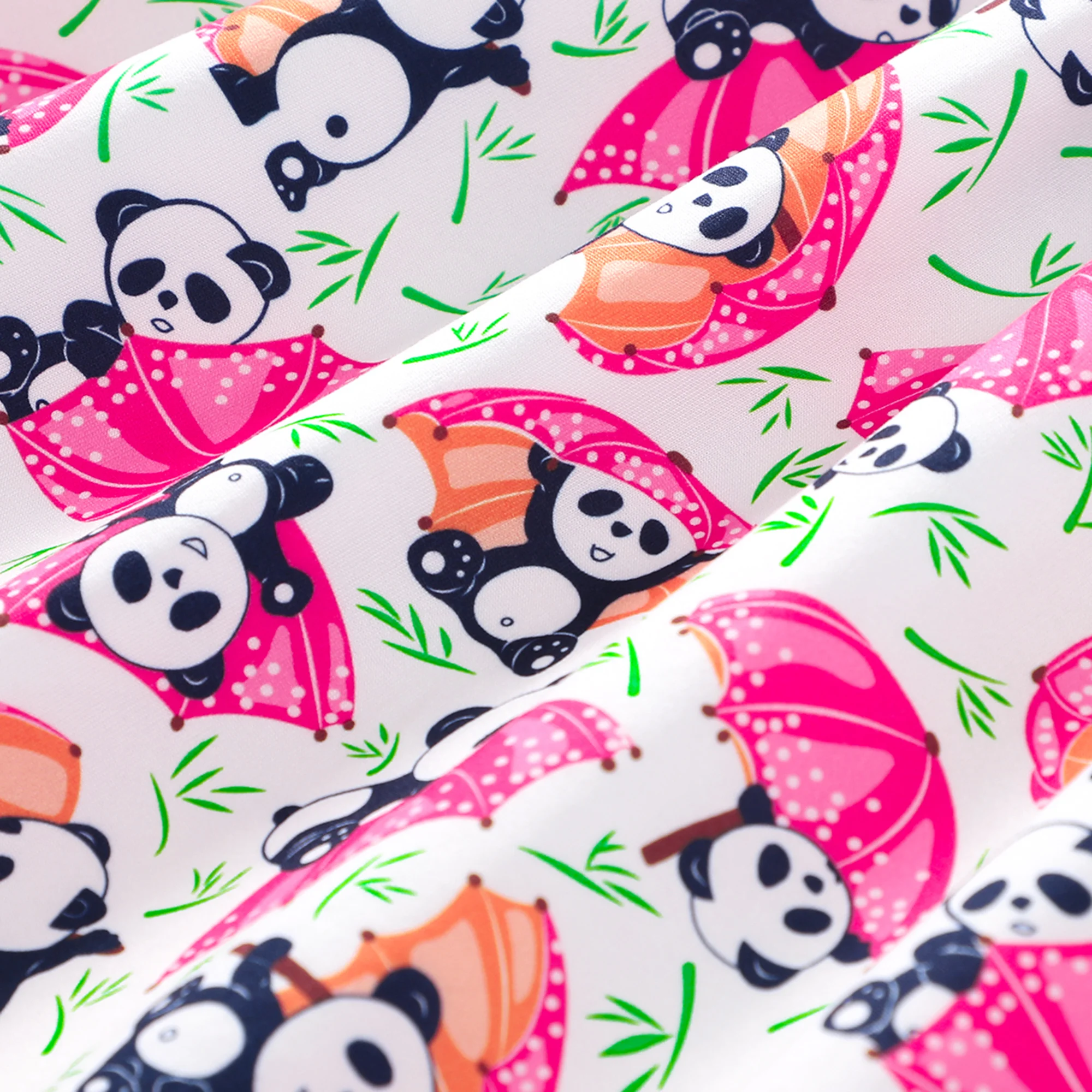 Vestido de verano para niñas 3-7 años con panda - Manga corta - imagen 3