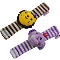 2pcs wrist rattle