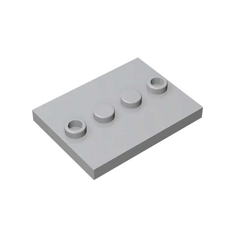 Placa para bloques de construcción con tachuelas centrales - imagen 3