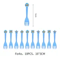 10pcs Forks