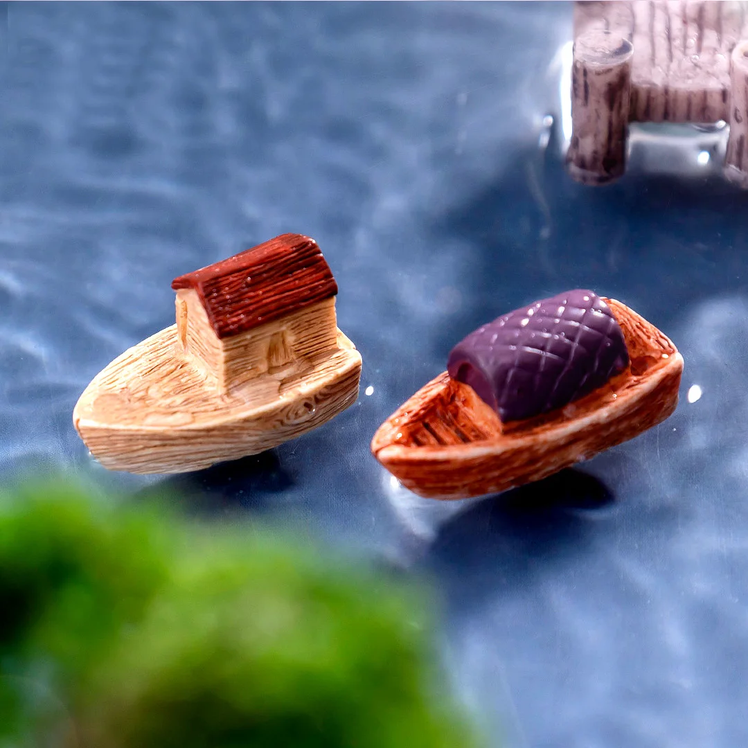 Figurita de micropaisaje artesanal para decoración del hogar, accesorios de jardín de hadas en miniatura, moderno, 10 piezas, nuevo - imagen 4