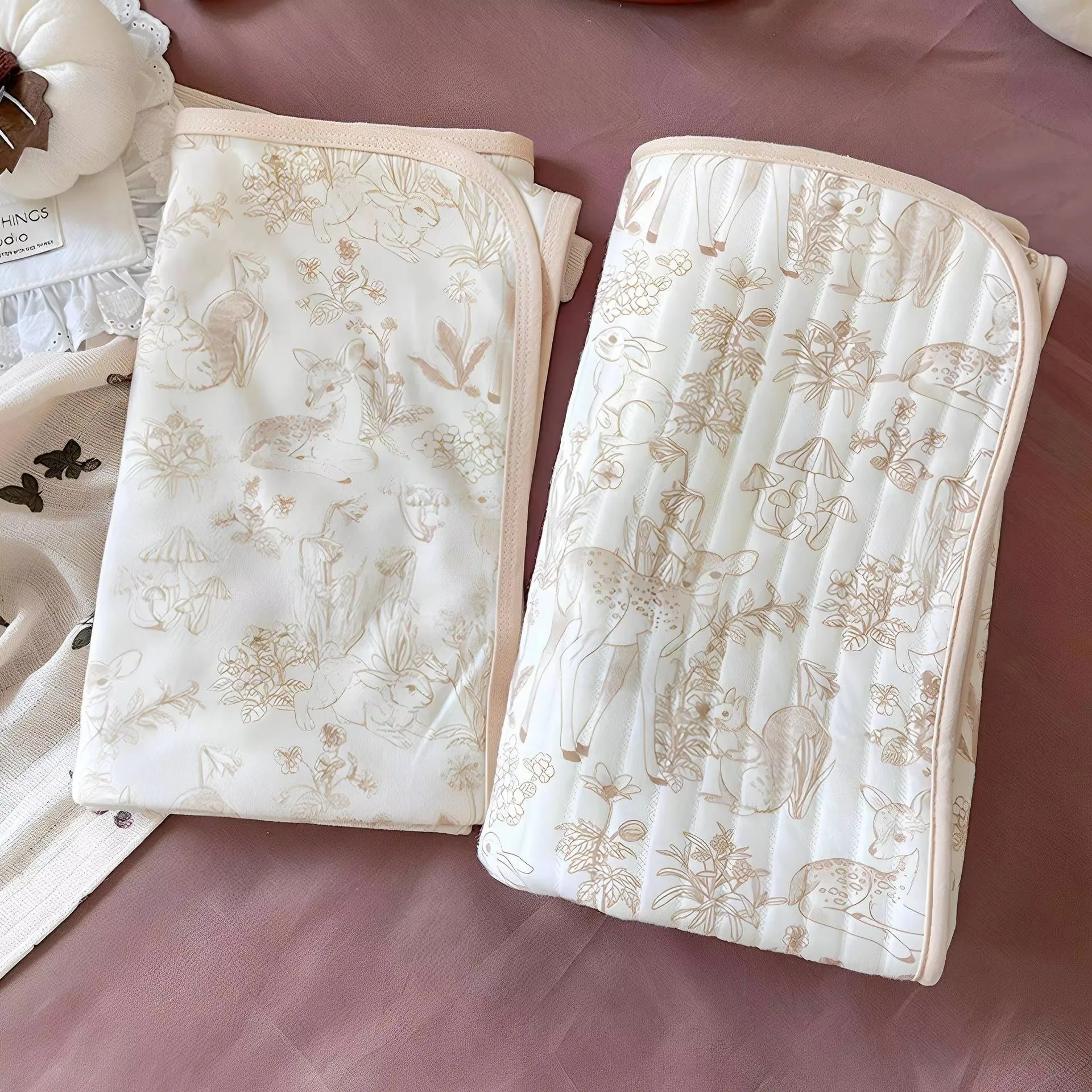 2 unids/pack manta para dormir para bebé, manta envolvente, ropa de cama para recién nacido, colcha de algodón, Toalla de baño para bebé, manta receptora de muselina de dibujos animados - imagen 4