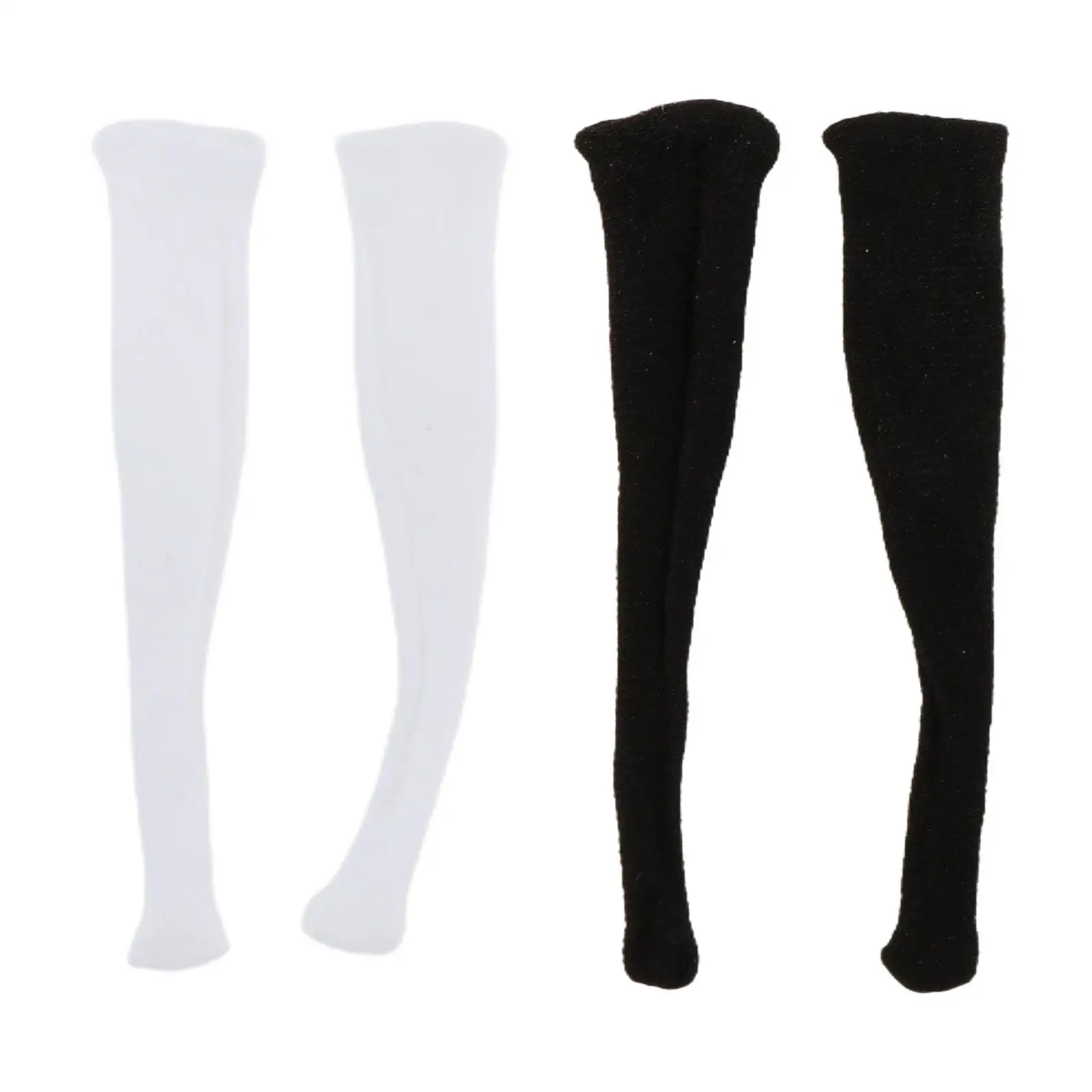 1/12 Scale Stockings Handmade Doll Clothes Miniature Clothing Costume for 6 inch Dress up Action Figures Doll Model Accessories