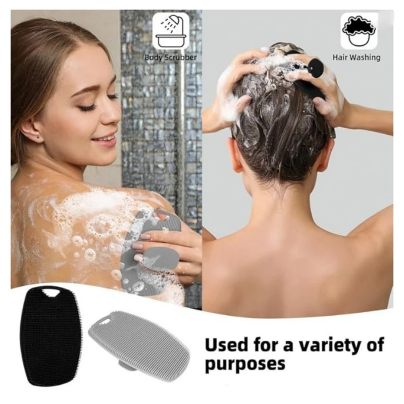 Cepillo de ducha de silicona suave - Masaje corporal para hombres - imagen 5