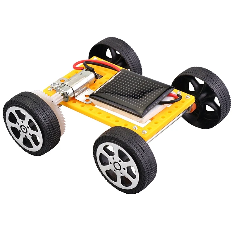 Coche de juguete Solar para niños, Mini Kit de coche de energía ensamblado DIY, juguetes educativos STEM para niños, regalo de cumpleaños creativo - imagen 5