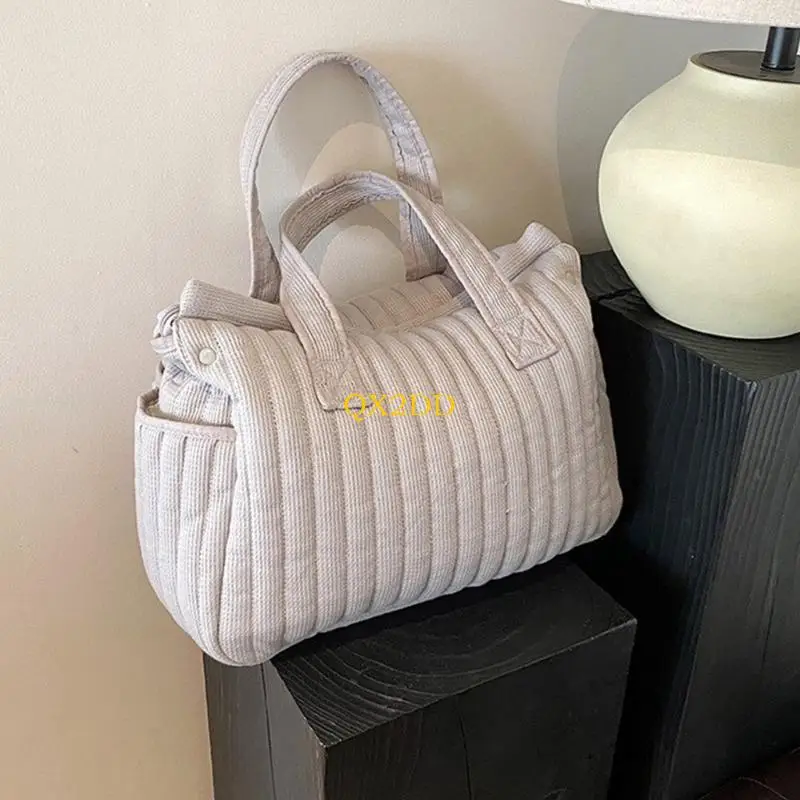 QX2D Bolso ligero para mamá para organizar productos bebé, bolsa almacenamiento para cochecitos viaje para excursiones - imagen 5