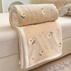 Manta franela floral bebé – Suave siesta y verano