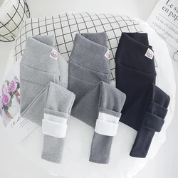 Leggings maternity térmicos de vellón para embarazadas