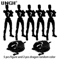 5figure with 2dragon