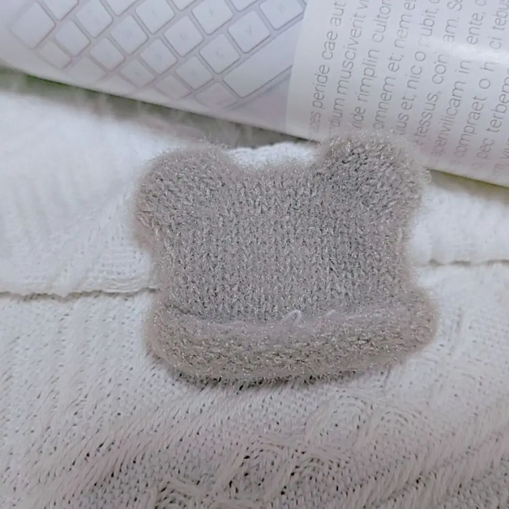 Gorros de punto mini para bebé y muñecas - Accesorios hechos a mano