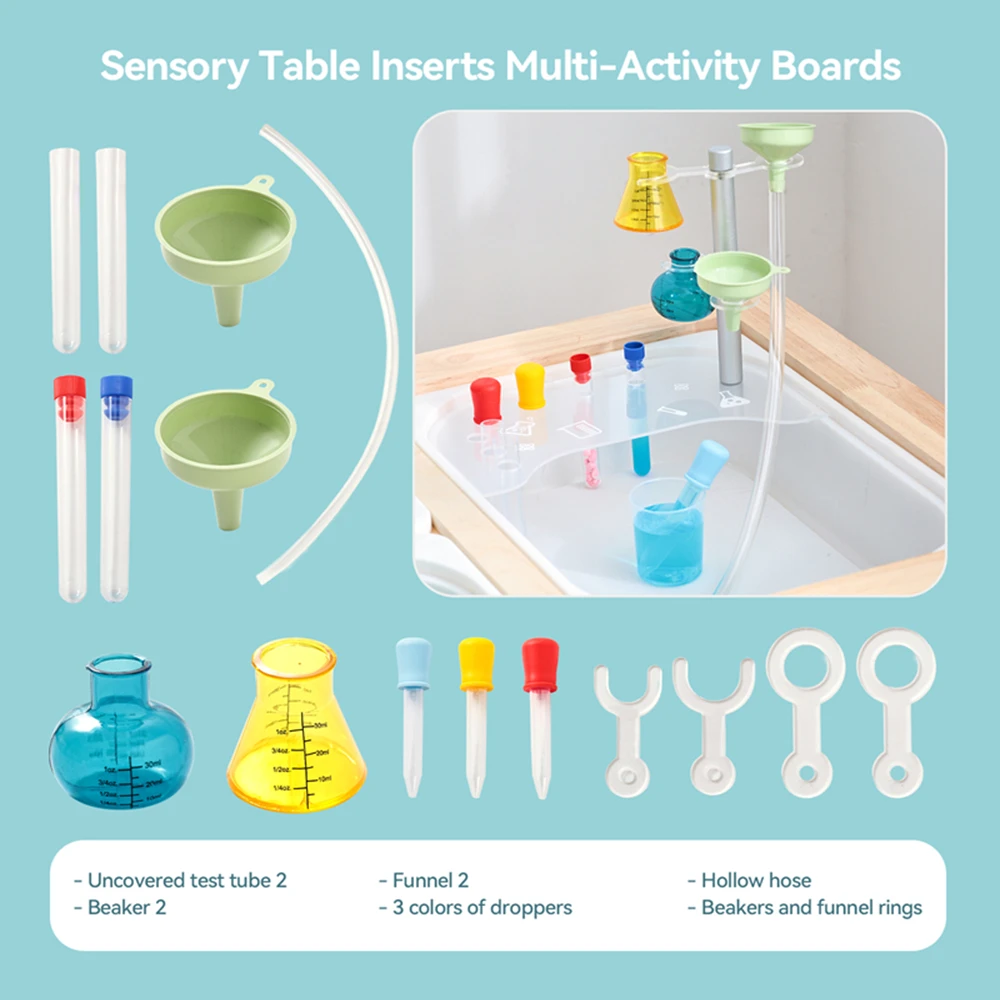 Kit de experimentos científicos para chico, juego de química mágica hecho a mano Montessori, experimento DIY, juguete para regalo, suministro de educación científica para bebé - imagen 2