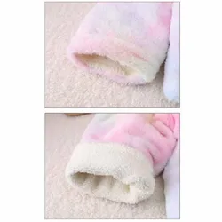 Chaqueta acolchada de invierno para niña – Cálida y suave