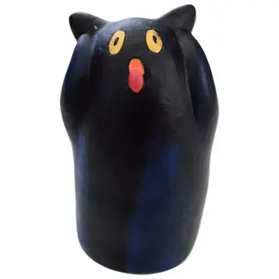 Figura de acción genuina gato gritando Gacha gato divertido dibujos animados modelo de adorno 3D - imagen 3