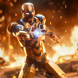 ZDToys figura de acción Iron Man Los Vengadores coleccionable