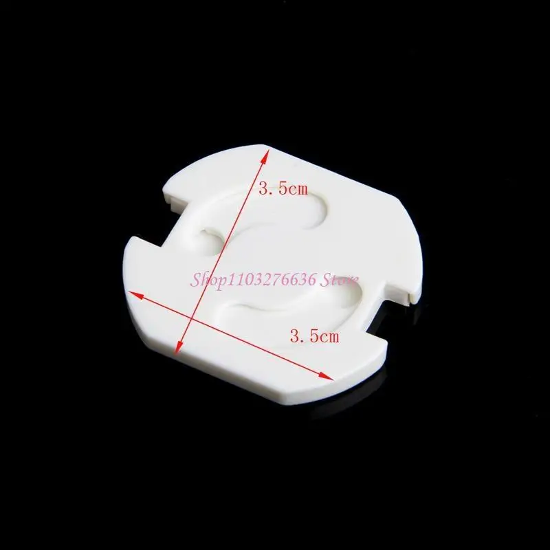 Protectores de enchufes blancos seguridad eléctrica para bebés - imagen 2