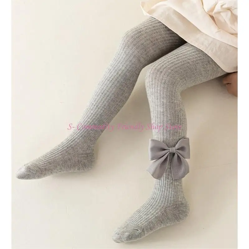 85AE para niñas pequeñas Leggings algodón peinado Pantimedias suaves y cómodas para niños - imagen 4