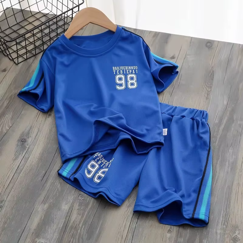 Conjunto de baloncesto para niño – Top y pantalón corto verano - imagen 4
