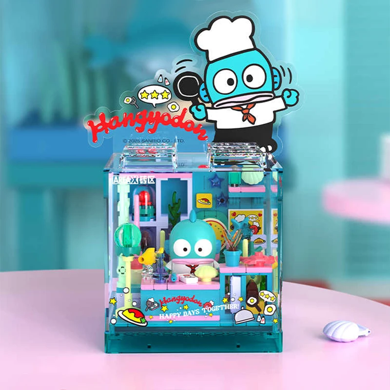 Bloques de construcción Hello Kitty y Kuromi – Sanrio para escritorio - imagen 3