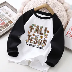 Camiseta raglán calabaza para niños – Estilo otoño Acción de Gracias