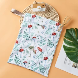 HappyFlute Bolsa pañales impermeable con compartimento húmedo y seco