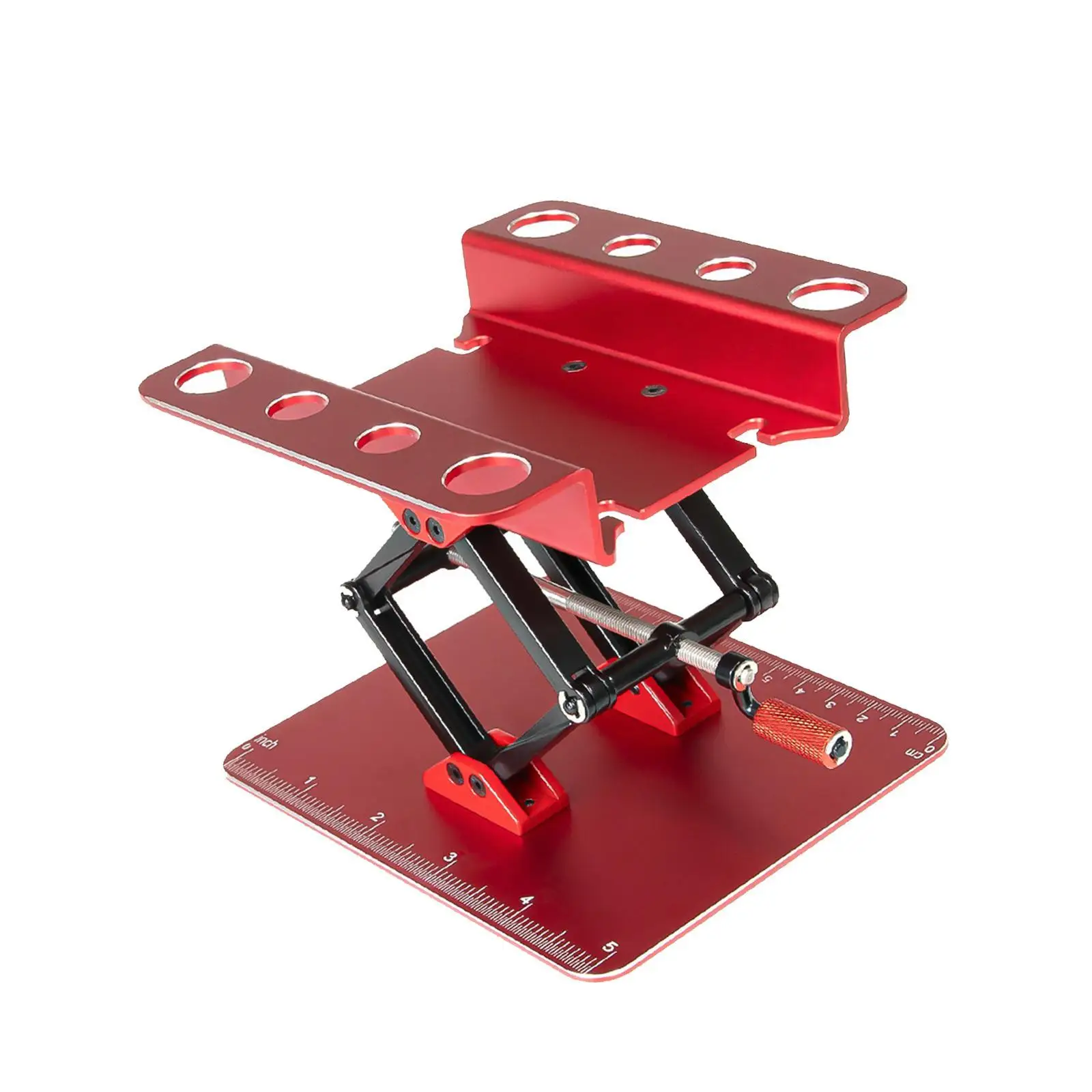 RC Car Work Stand Adjustable Height Universal Multifunctional Maintenance Stand Repair Station for 1/8 1/10 1/14 Off Road Truck
