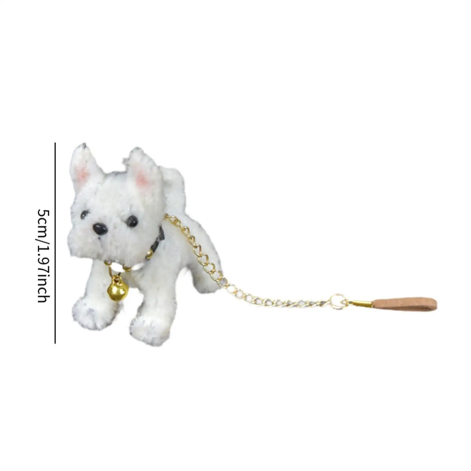 Dollhouse Miniature Dog Dollhouse Decoration,1:12 Scale Cute Mini Model Handmade for Photography Props Micro Landscape