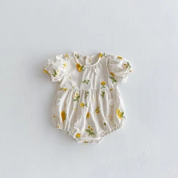 MILANCEL mono verano bebé bordado flores estilo coreano