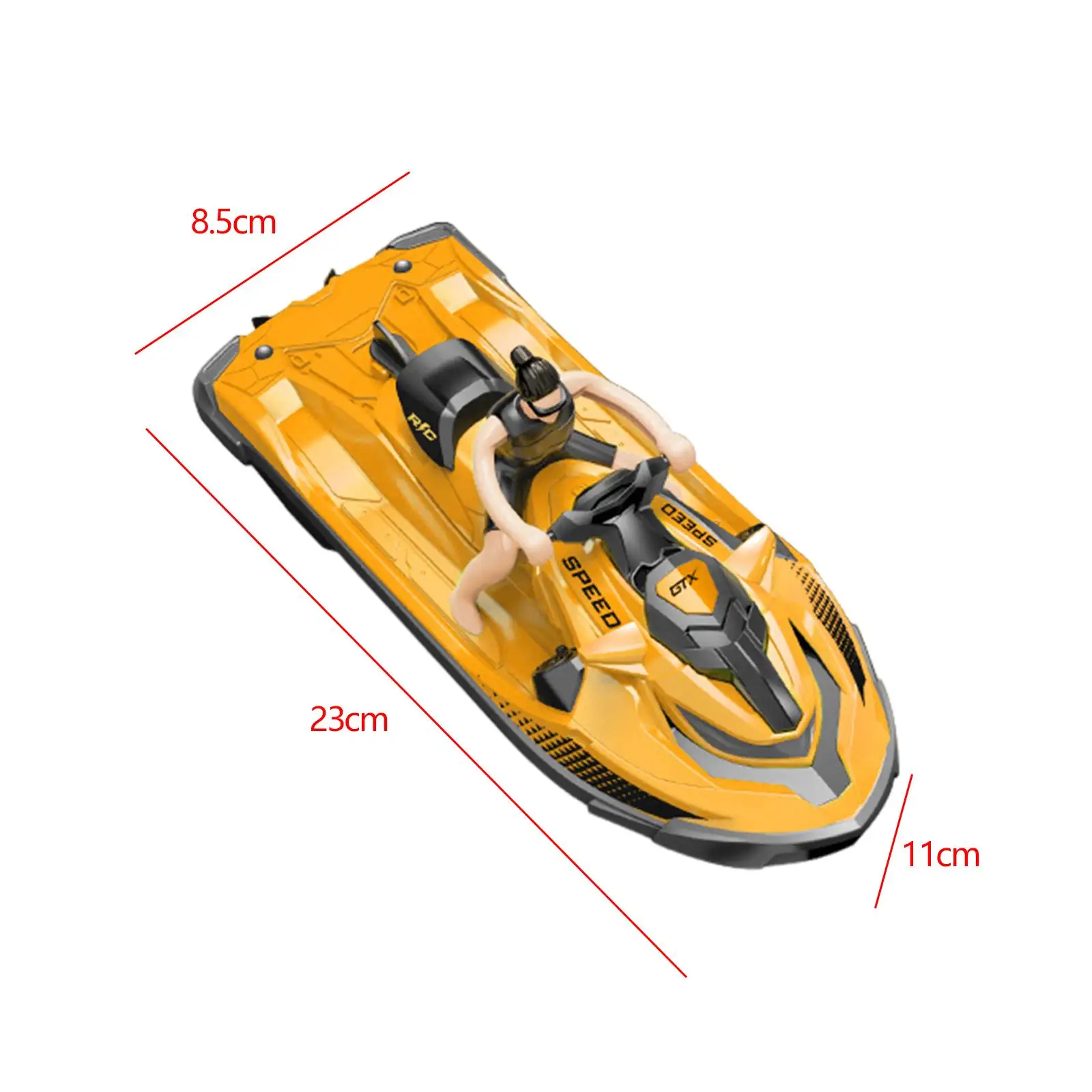 RC Motorboat Water Speed Boat Waterproof Simulation Multipurpose Speed Boat