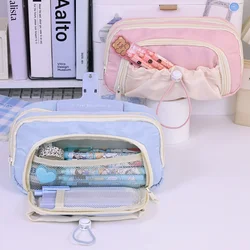 Portalápices infantil con cordón – Estuche escolar resistente para niños