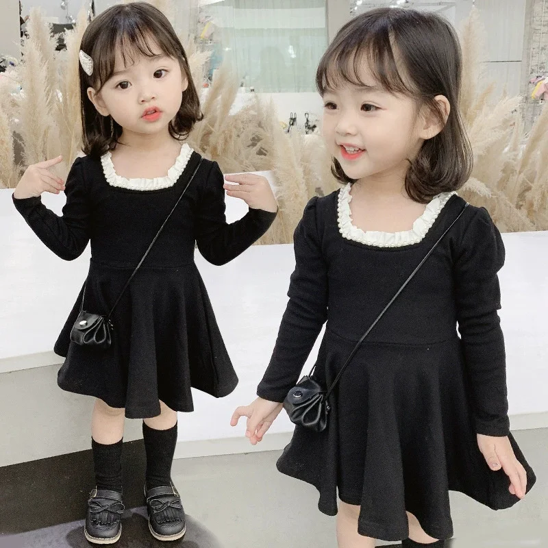 Vestido de princesa manga larga para niña – Primavera y otoño - imagen 2