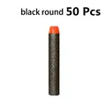 50 Pcs-black round