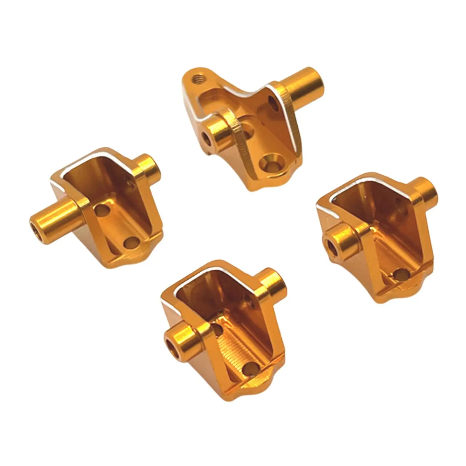 4Pcs Pull Rod Mount Seat 1/10 Easy Control Upgrade Axle Tie Rod Fixing Seat RC Parts Front Rear Rod Holder for R1002 R1001 R1003