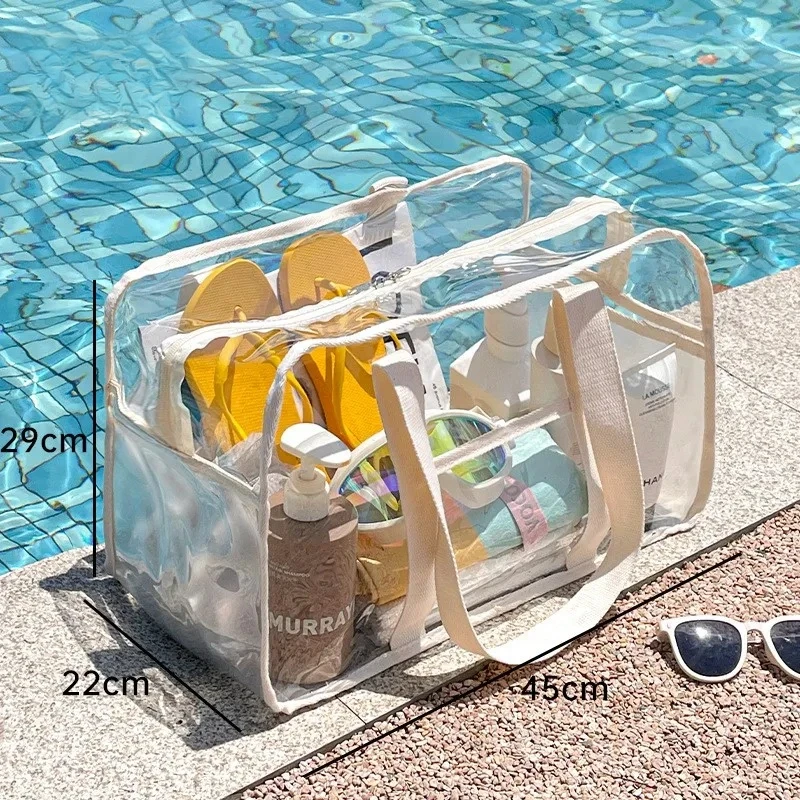 Bolsa de natación impermeable con separación seco/húmedo para playa - imagen 4