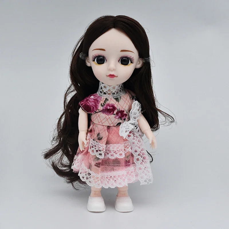 Muñeca articulada BJD con vestido y zapatos – Regalo para niña - imagen 2