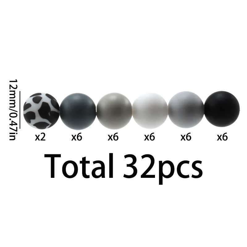 15-12mm32pcs