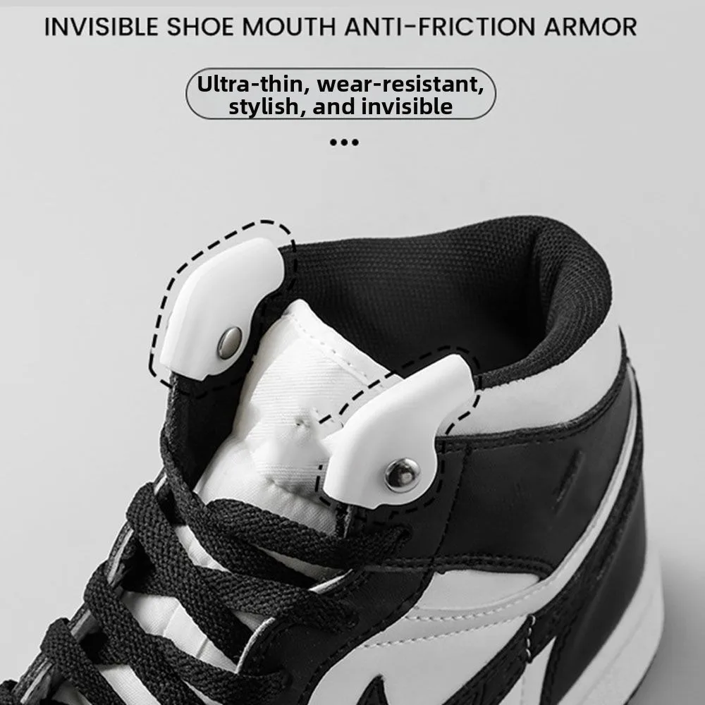 Collar de zapato Invisible, pieza antidesgaste, boca de zapato suave de silicona, armadura antifricción, funda protectora para Collar de zapato - imagen 2