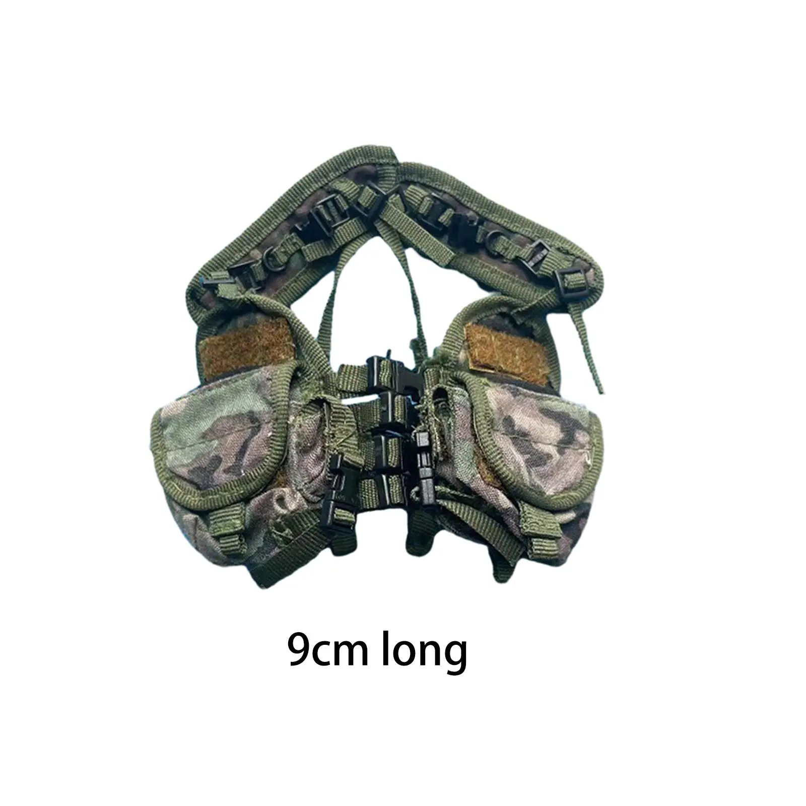 1/6 Vest Vest Model Handmade Stylish Traning Vest Dress up Role Play Outdoor Protection Vest for 12inch Male Action Figures Body