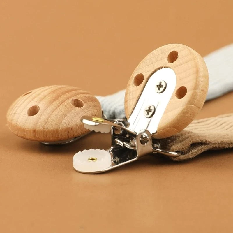 Clip para chupete bebé M76C, elegante soporte para chupete para recién nacido, Clip para chupete colorido - imagen 4