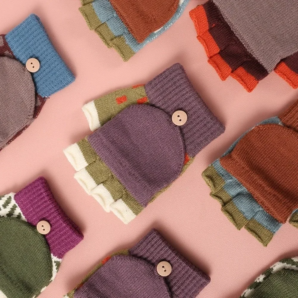 Guantes de invierno para niños – Color caramelo - imagen 5