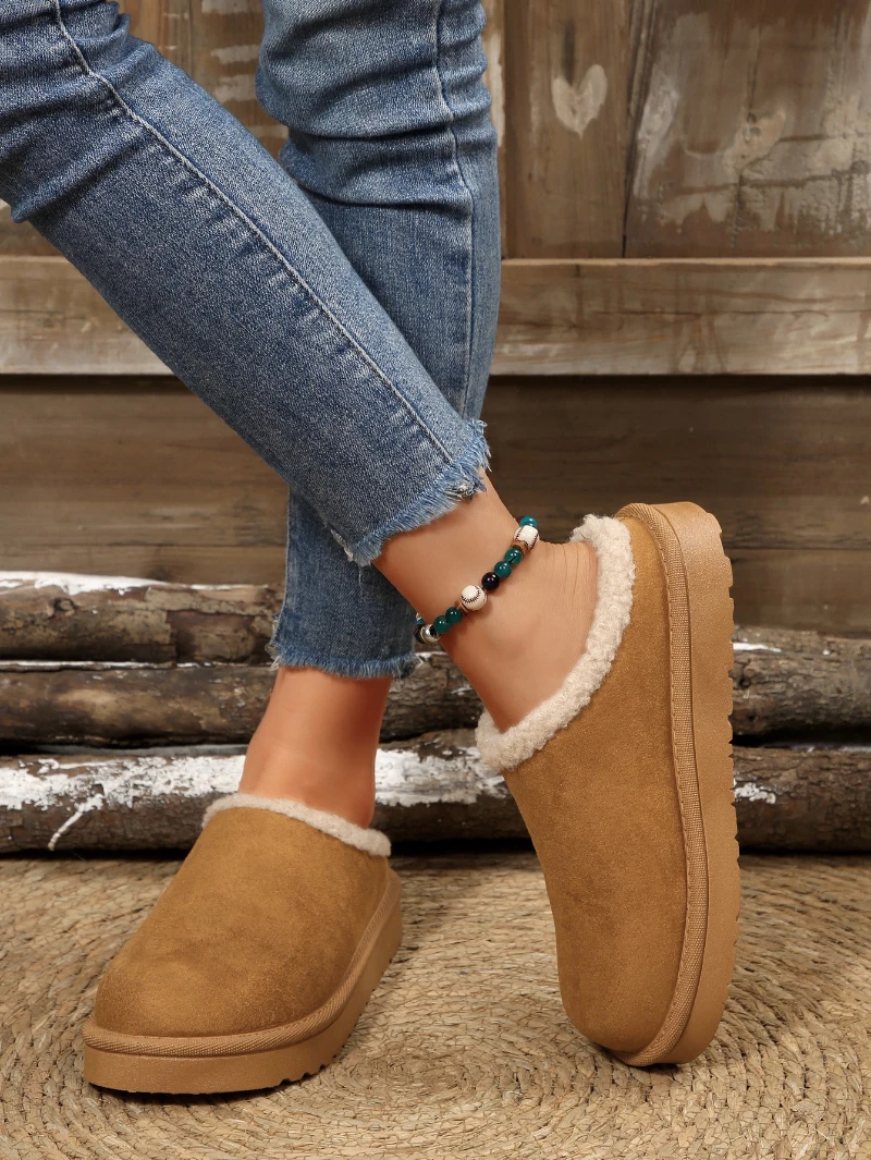 Zapatillas de felpa antideslizantes para bebé – Suaves y cálidas - imagen 4