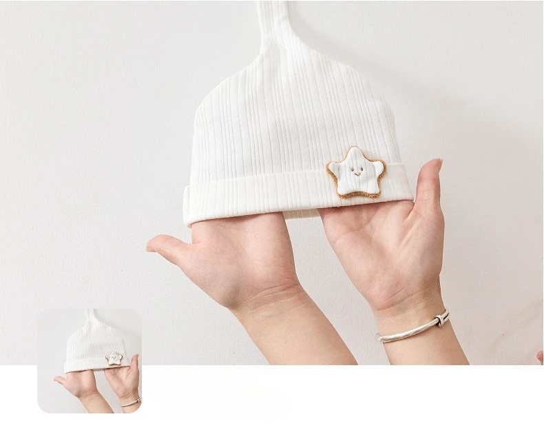 Somenie Mono para recién nacido unisex, manga larga con sombrero - imagen 2