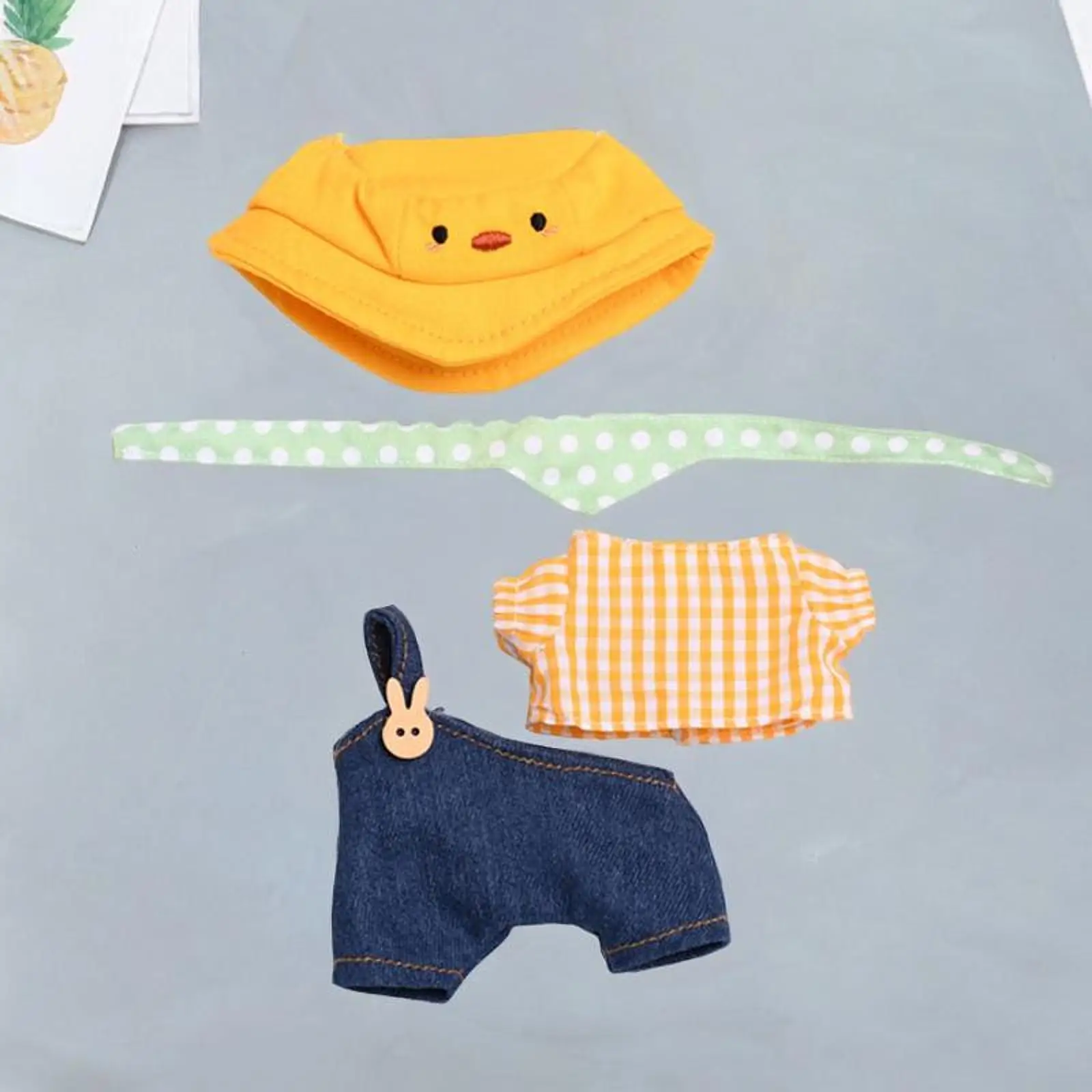 Plush Doll Clothes for 17 Cm Plush Doll Accessories Doll Clothing