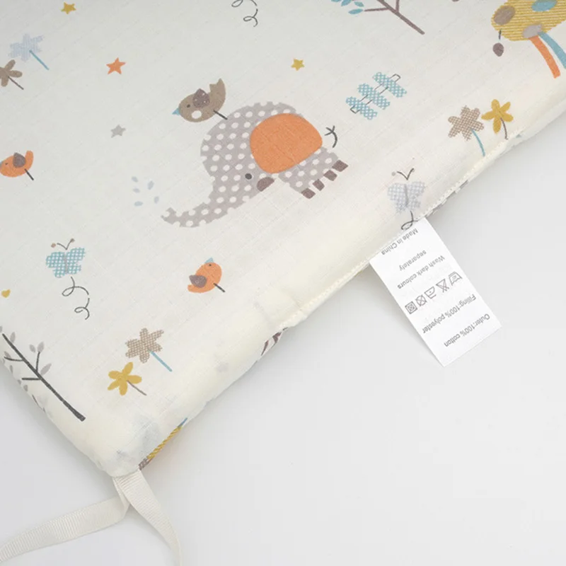 6 uds parachoques de cuna de algodón cama de bebé trenza Protector de cama de bebé nórdico Protector de cuna de bebé parachoques de recién nacido parachoques de cuna infantil 30*30cm - imagen 5