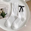 White and Black Bow