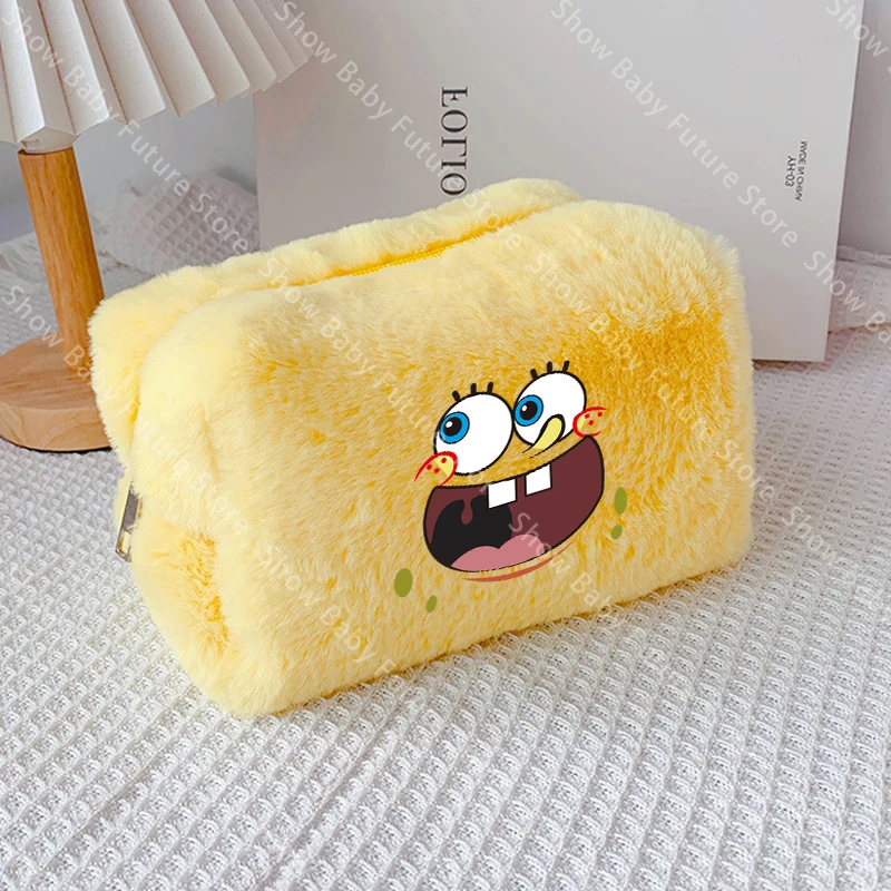 Bob Esponja Bolsa de Maquillaje Infantil para viaje y uso diario