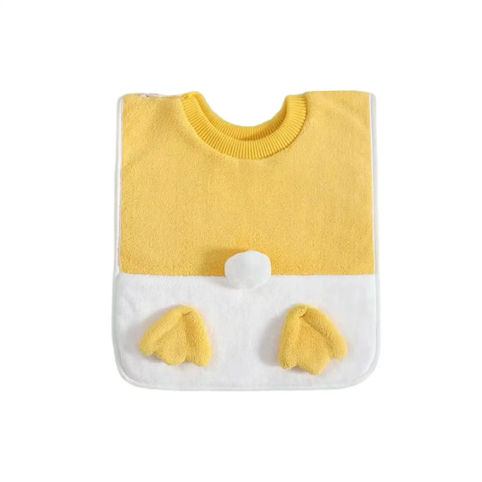 Kid Bib Saliva Towels Waterproof Child Brushing Bib without Wetting Clothes Easy